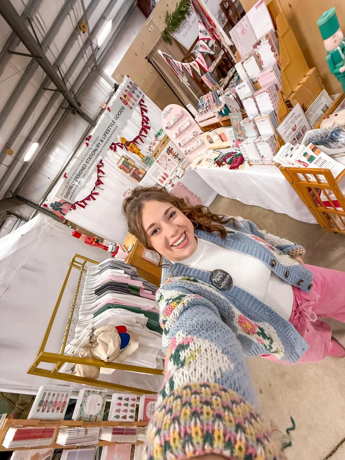 happy #smallbusinesssaturday 🩷✨🫶🏻🛍️ thank you for being here🌼 your support means more than you know. getting to do this job &amp; be creative everyday is something I do not take for granted🥹 ps - code SHOPSMALL makes the @shopdaisymarketco webs