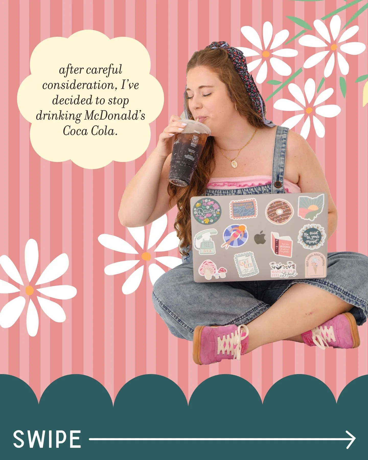 an important message🤍 jk I could actually never ever do this🤪 #happyaprilfools 🌼 and happy daisy month!!✨🩷