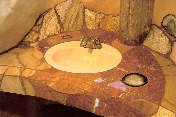  Click here to view more on  Harbin Hot Springs Earthen Temple Bathrooms   