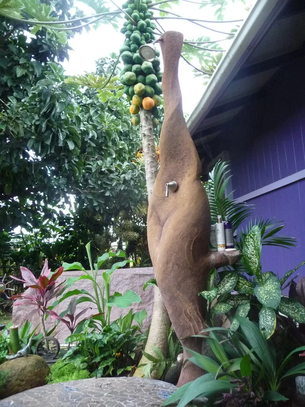   Click here to view more on the  Spiral Goddess Outdoor Shower   