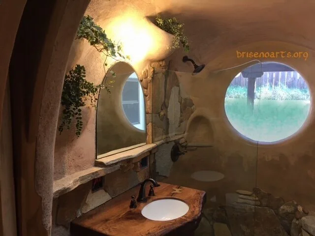  Click to view more on  Sculpted Dome Bathroom   