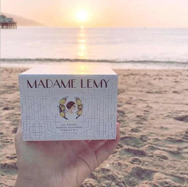 We met Holly Eve of Madame Lemy last year and instantly fell in love with her and her natural, organic powder deodorant. The packaging is not just beautiful, but sustainable, recyclable and refillable. ⠀⠀⠀⠀⠀⠀⠀⠀⠀
⠀⠀⠀⠀⠀⠀⠀⠀⠀
This is one of the many (26!