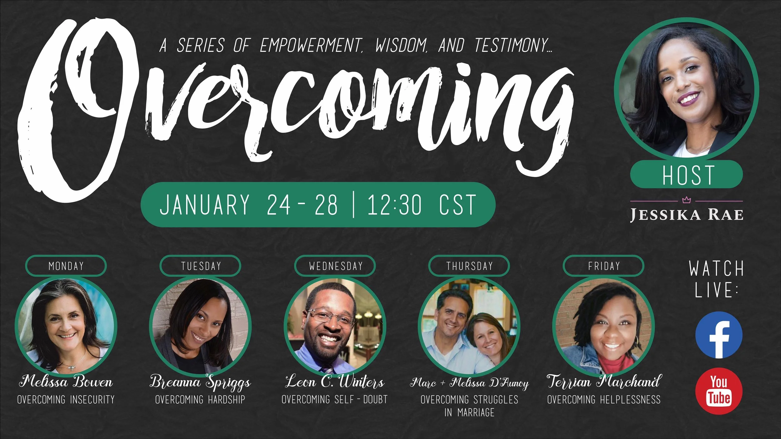 Overcoming Series LIVE Discussion 