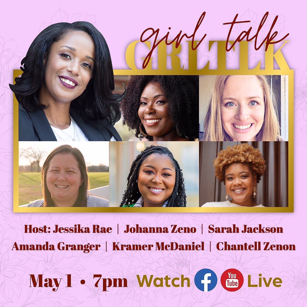 Guess what today is!! Part 1 of GRLTLK 🙌🏽❤️ Tune in tonight! Grab a snack and text your girlfriends to join you&hellip; links to my Facebook and YouTube are in my bio..see you soon! 😎 #FaithInEverySeason #FaithInEveryCircumstance #girltalk #GRLTLK