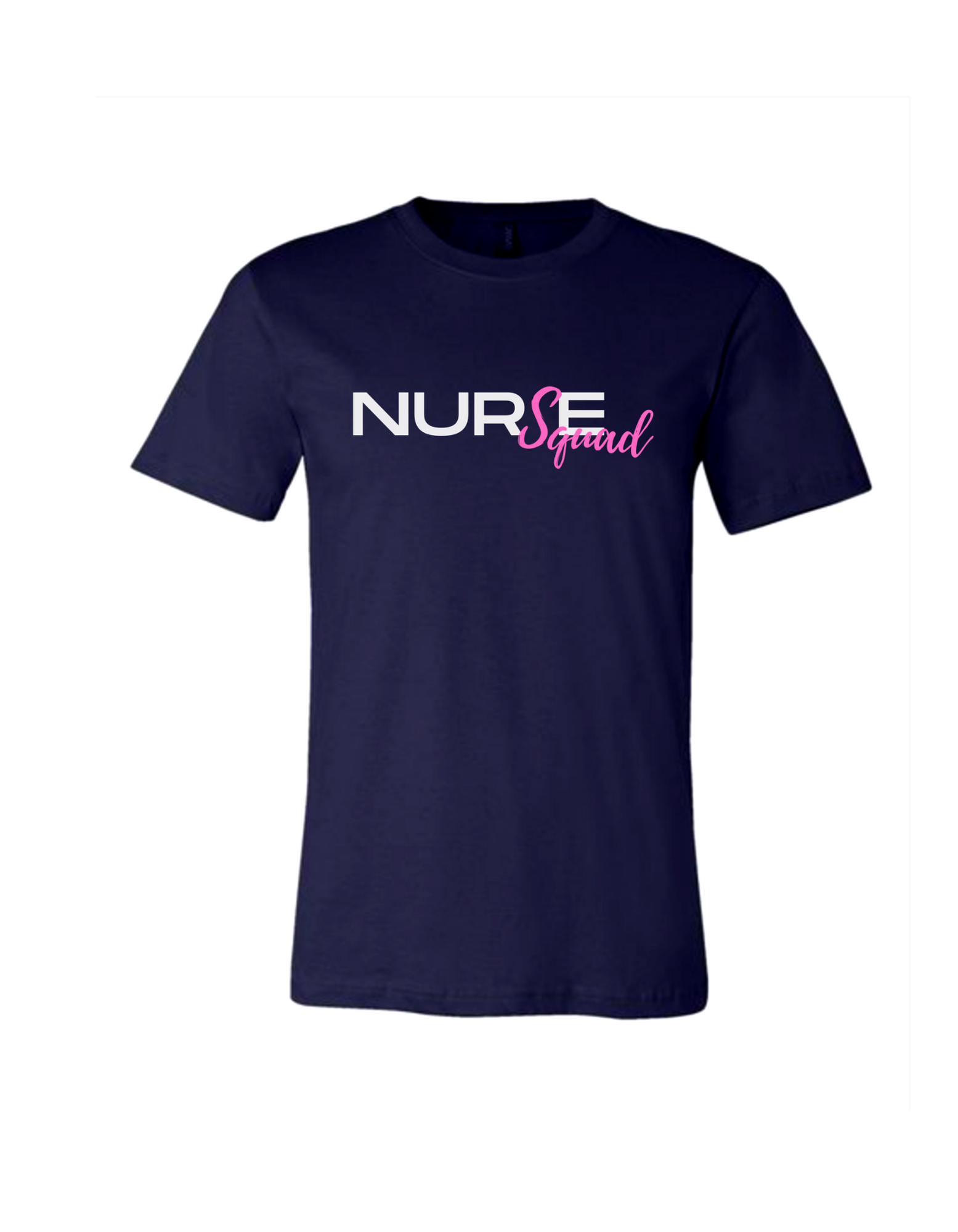 Nurse Squad T-shirt Navy/Pink