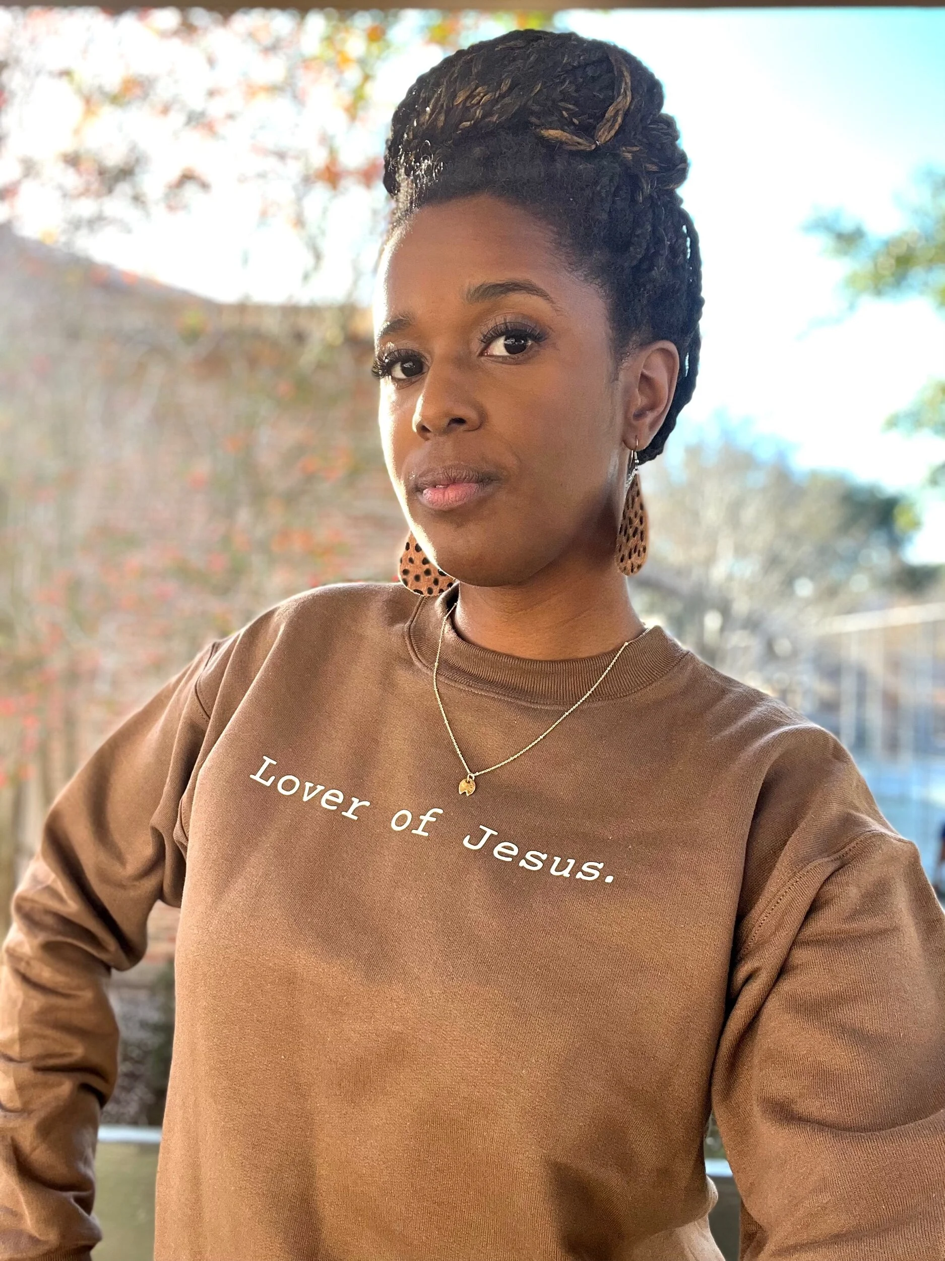 Lover of Jesus FALL sweatshirts