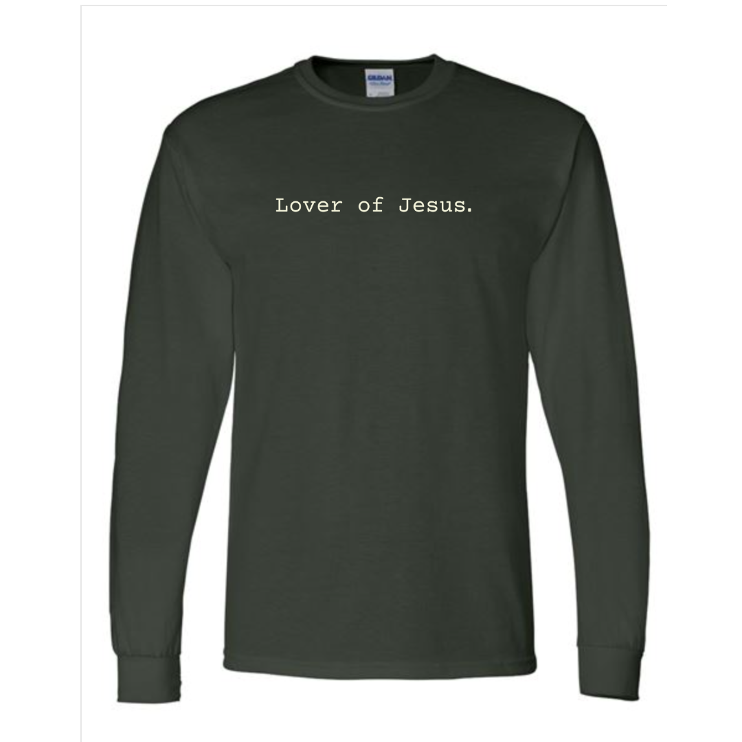 Lover of Jesus FALL long sleeve tee