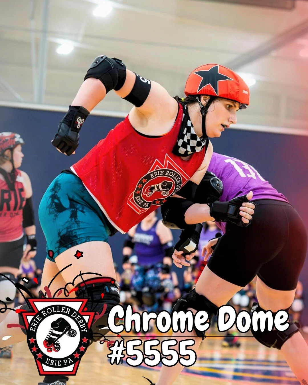 December is packed with ERD birthdays! We aren't skating together right now, but we're always thinking of our members. Please join us in wishing a very happy birthday to Chrom Dome, Gear Grinder, Minnie Meanie, Webs, Where's Waldo, Gr&euml;tel v&ouml
