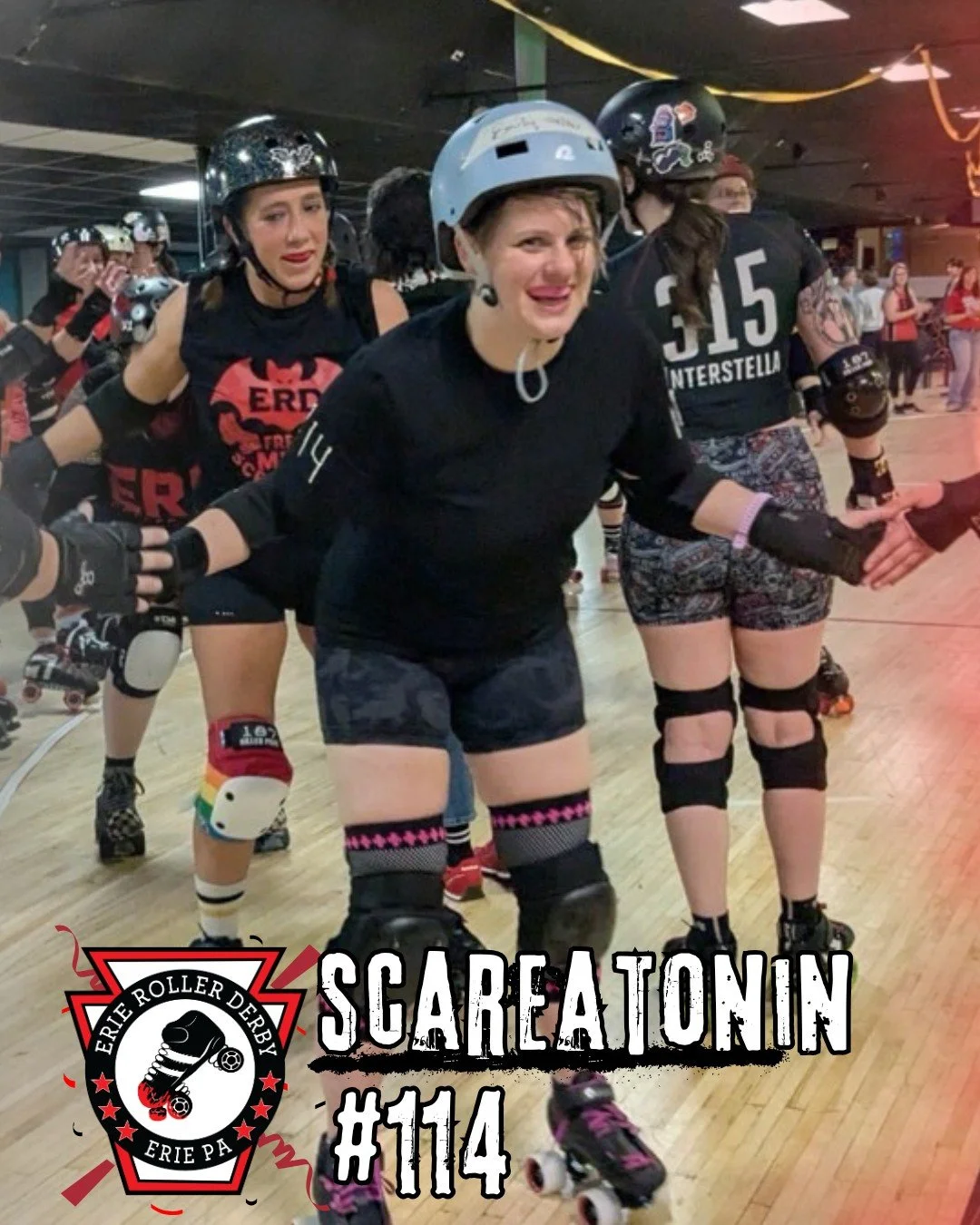 If there's anything we love, it's wishing a happy birthday to our members! This month,  Scareatonin, Zombie Dad, and Death Rattle are all celebrating. Make sure to wish them a happy birthday in the comments below!

#erd #erierollerderby #erie #eriepa