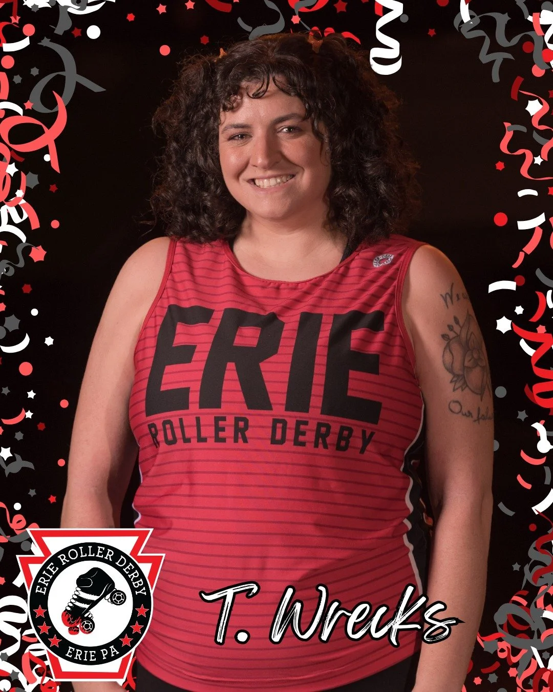 Spring is here, and so is our May birthday post! This month T. Wrecks, Katatonic, and Kellraiser are celebrating! Wish them a big "happy birthday!" in the comments below! 🎂🦇

#erd #erierollerderby #erie #eriepa #keeperieweird #rollerderby
