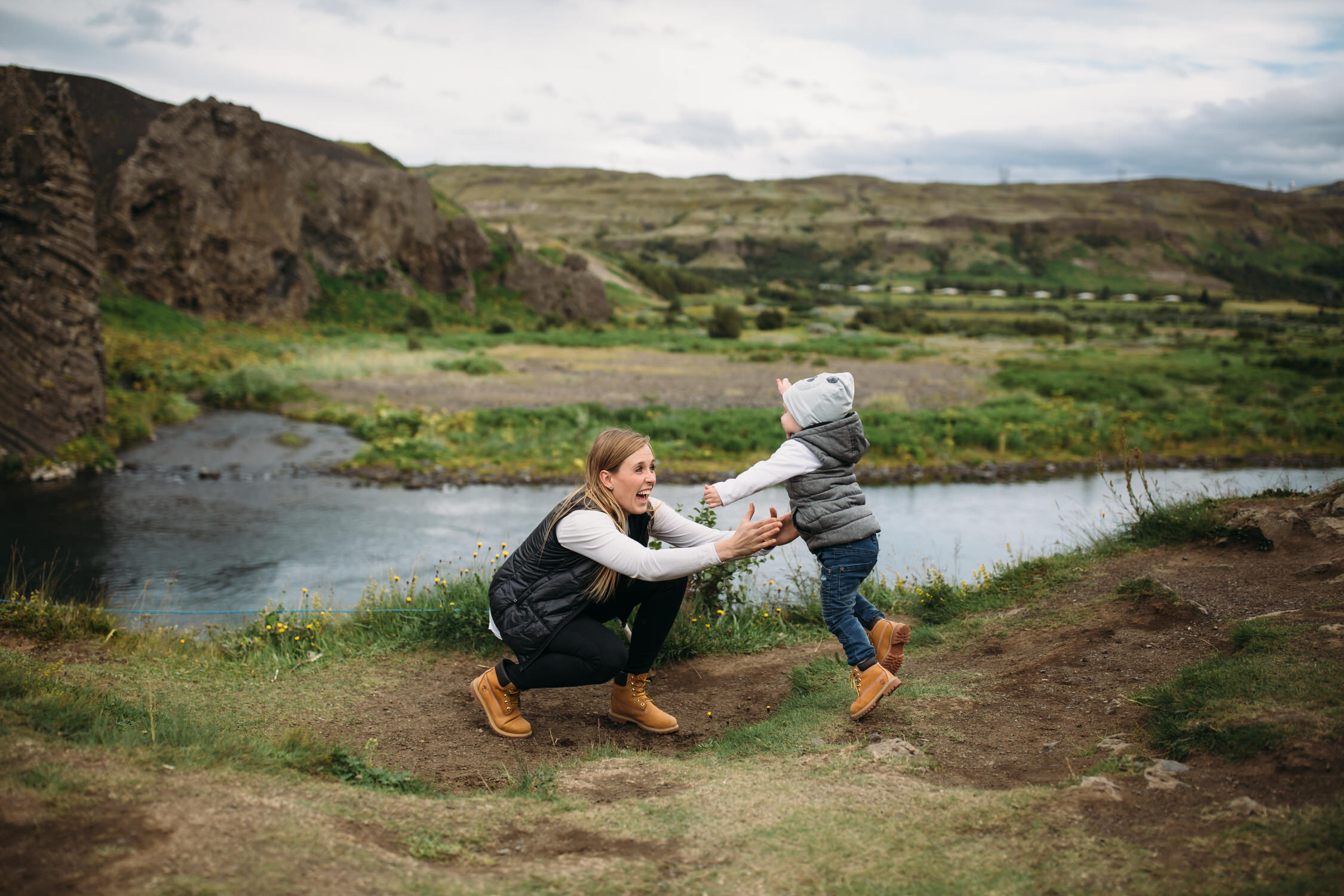 Iceland family photographer, family adventures