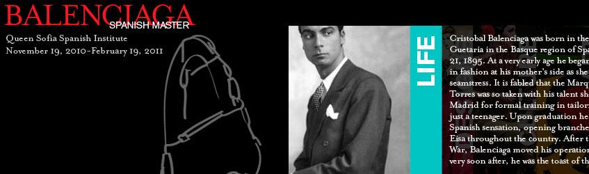 Balenciaga Exhibition Promotional Materials