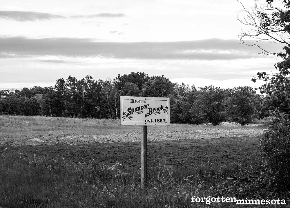 Spencer Brook Nearly a Ghost Town — Minnesota