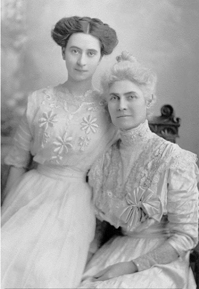 Laura Baker and her niece, Laura Baker Millis