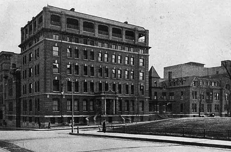 New building at Cedar and Exchange Streets