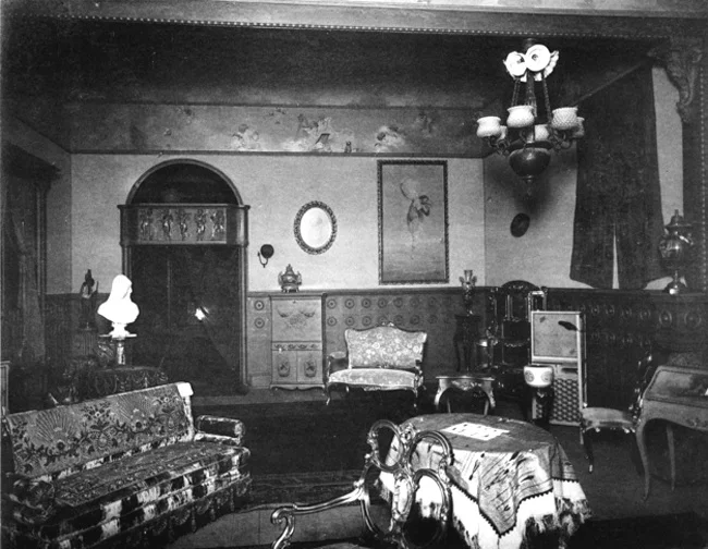Interior of crafthouse