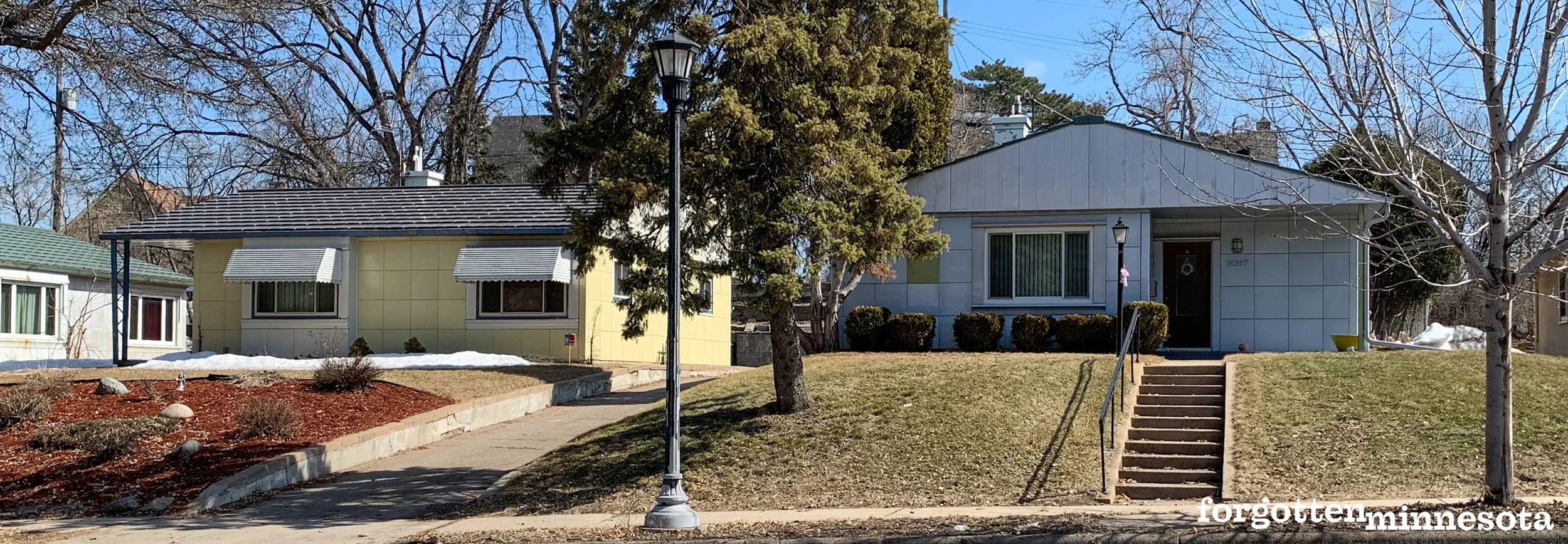 Lustron Homes on Nicollet Avenue in Minneapolis — Minnesota