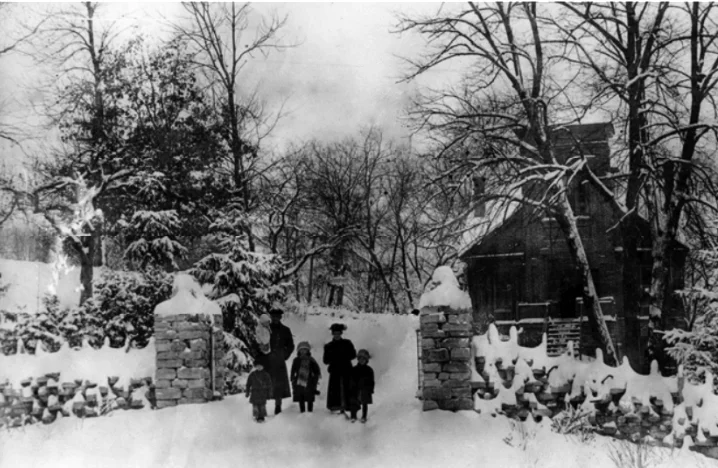 Biermann House in 1917. Photo: Olmsted County Historical Society