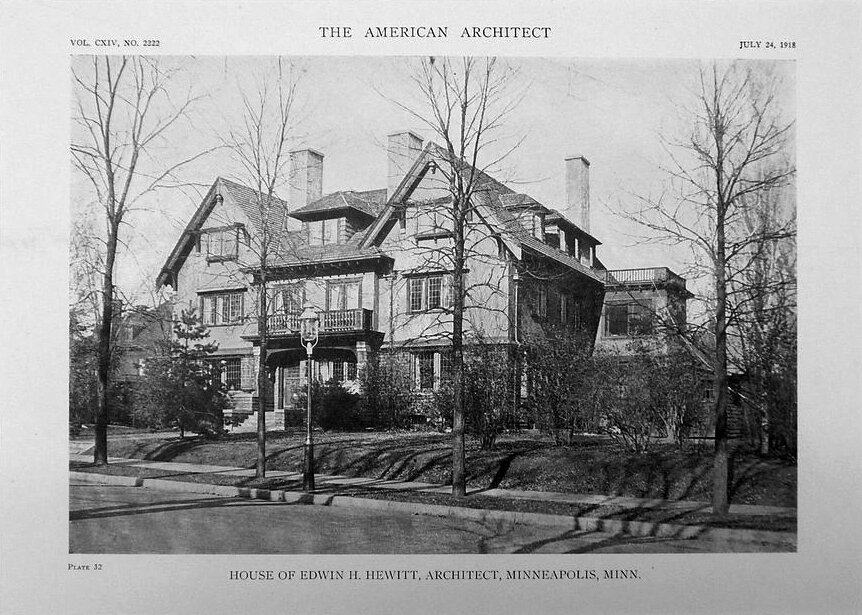 Edwin H Hewitt House in Minneapolis — Minnesota