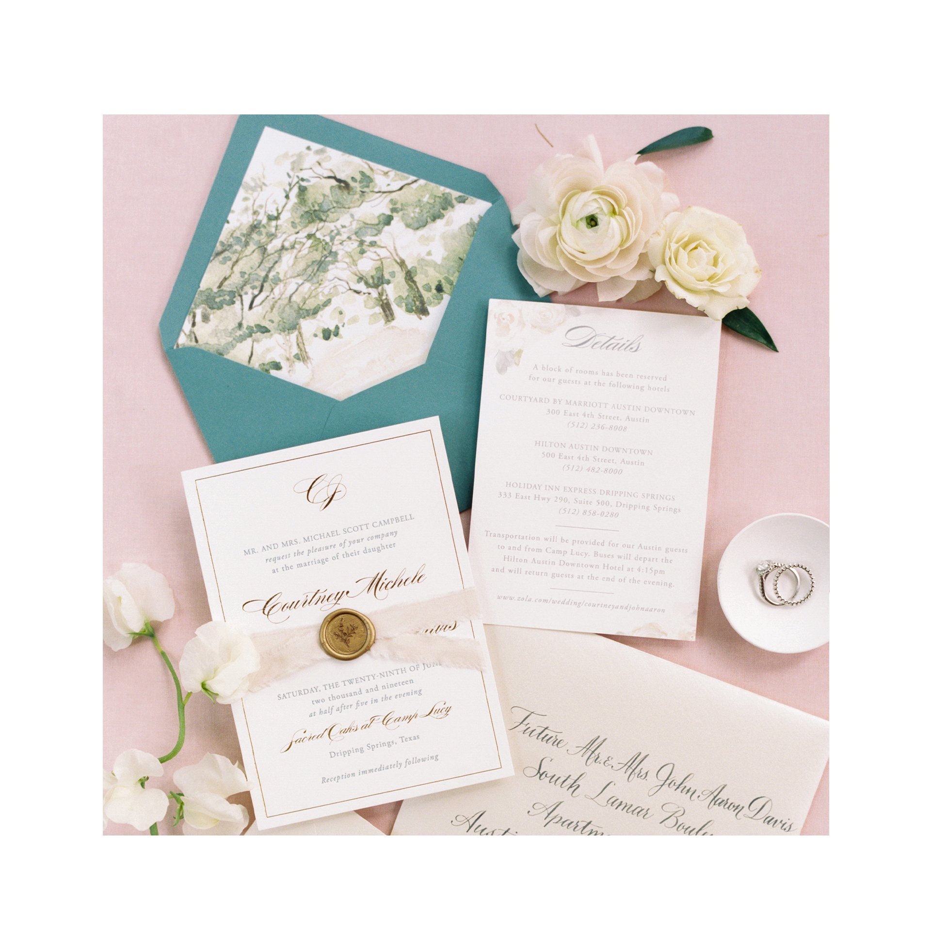 Wedding Invitations & Custom Wedding Stationary