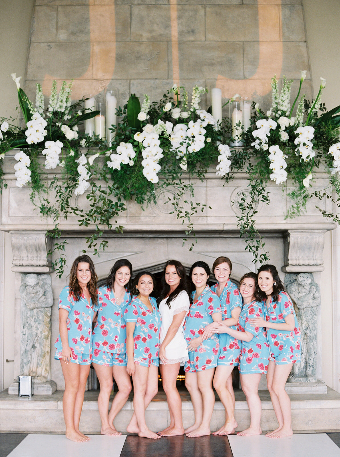 bride and bridesmaids matching robes.jpg