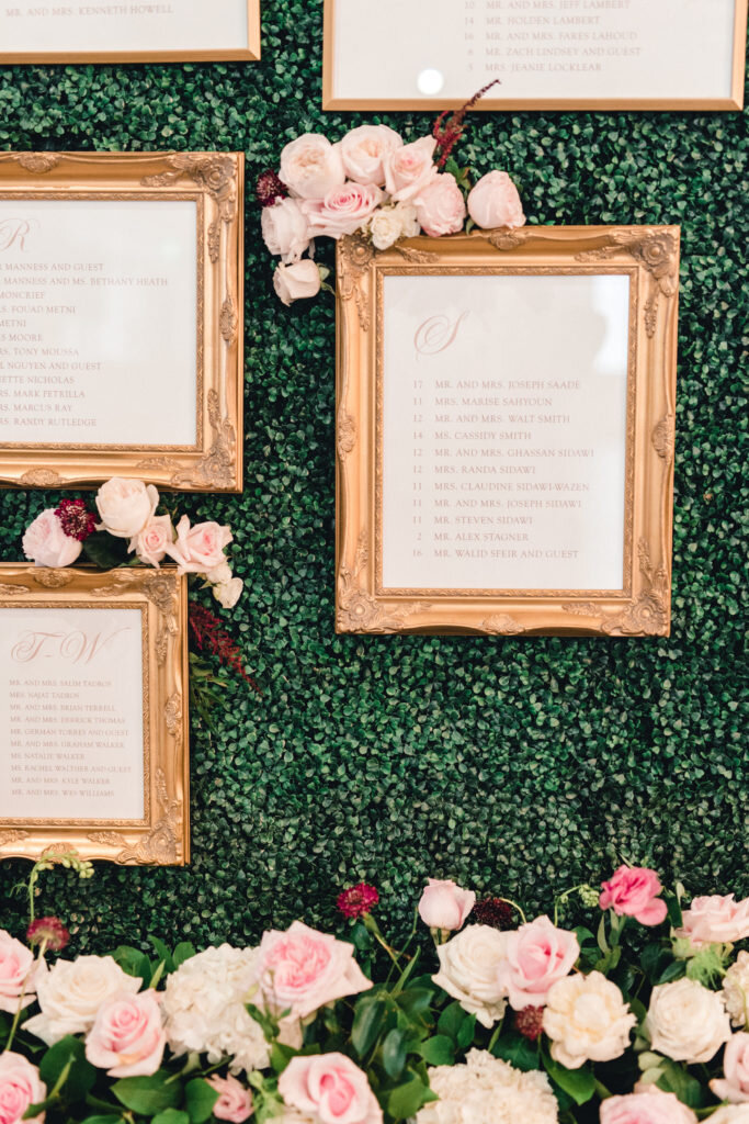 seating chart wall by pink champagne designs.jpg