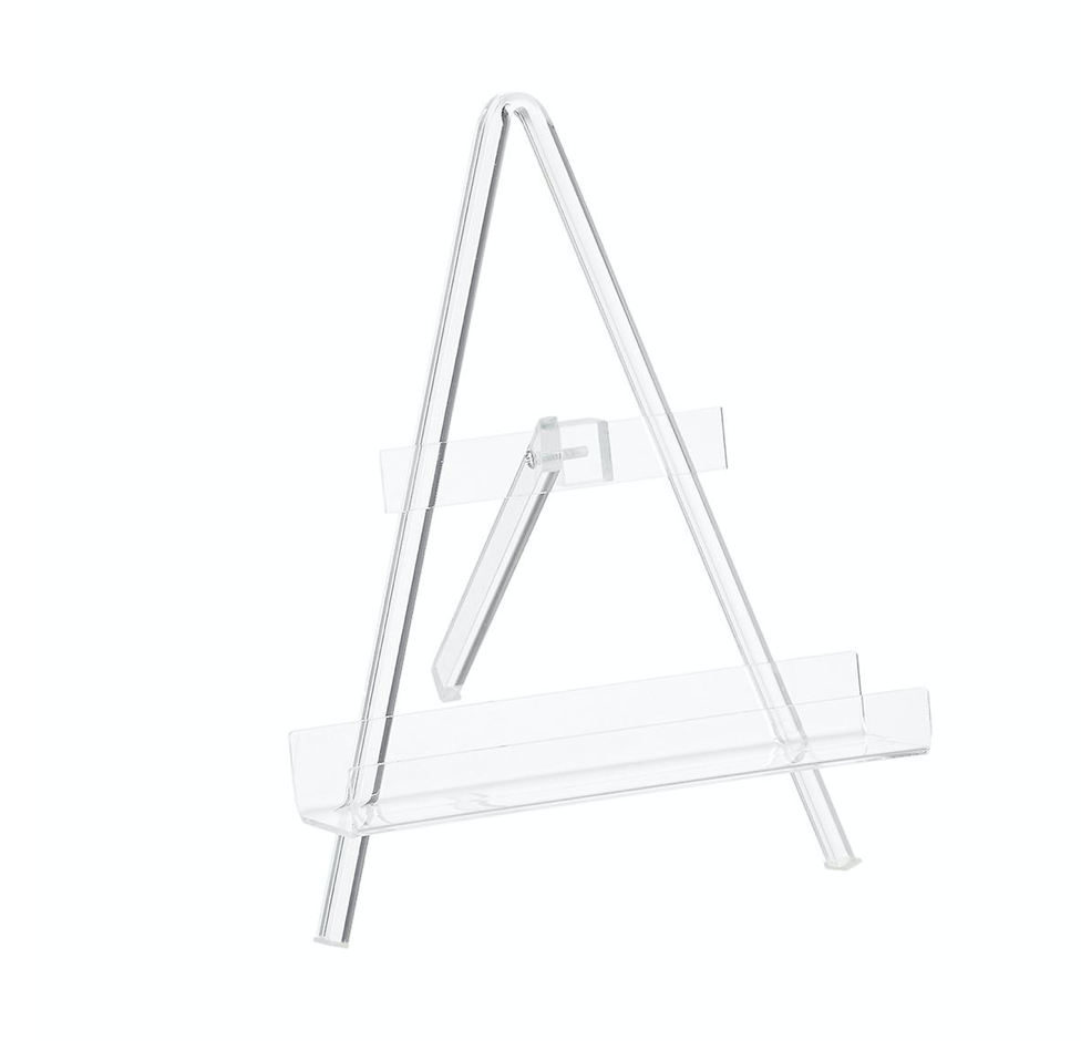 Small Tabletop Acrylic Easel — Pink Champagne Designs: Wedding, Event and  Brand Design