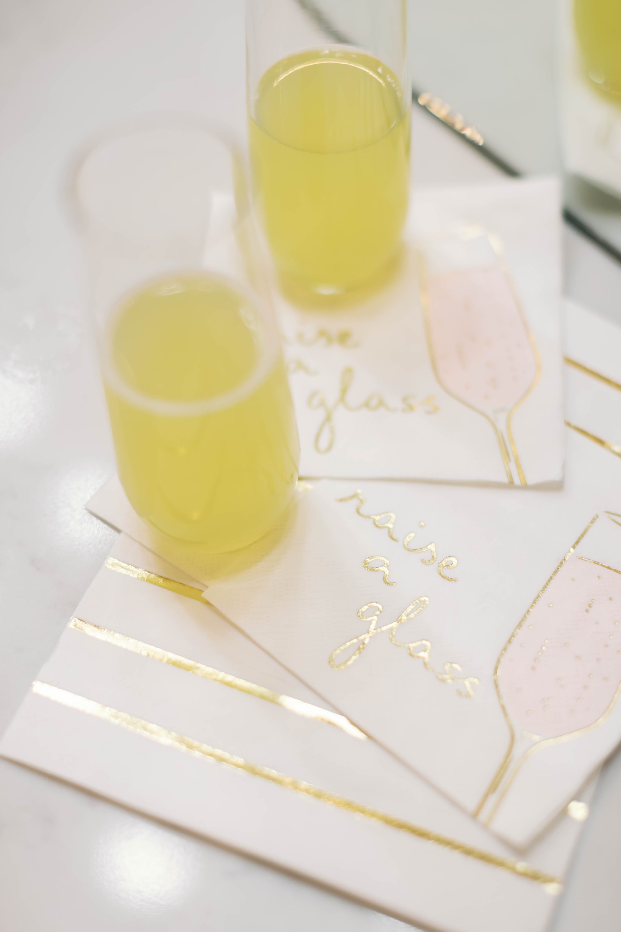 Pink-Champagne-Designs-trending-modern-wedding-cocktail-napkins