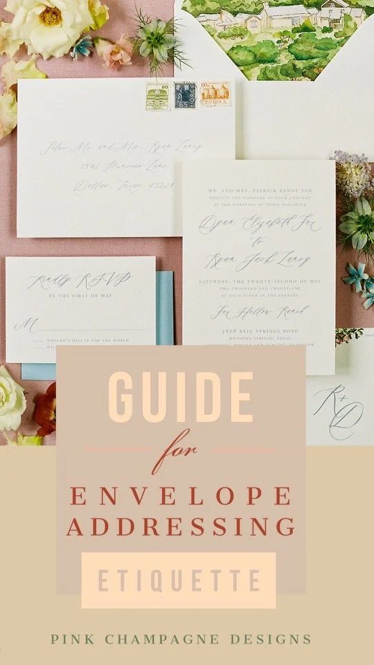Envelope Addressing Etiquette Guide