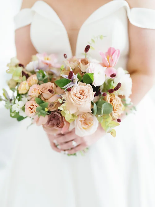 ashley paige designer wedding dress Ashley and JD :: Pink and Green Austin Wedding at The Arlo — Pink Champagne  Designs: Wedding, Event and Brand Design