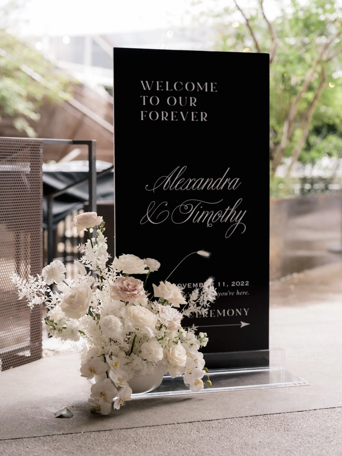 Alex and Tim :: A Modern Black and White Wedding Design at the South Congress Hotel