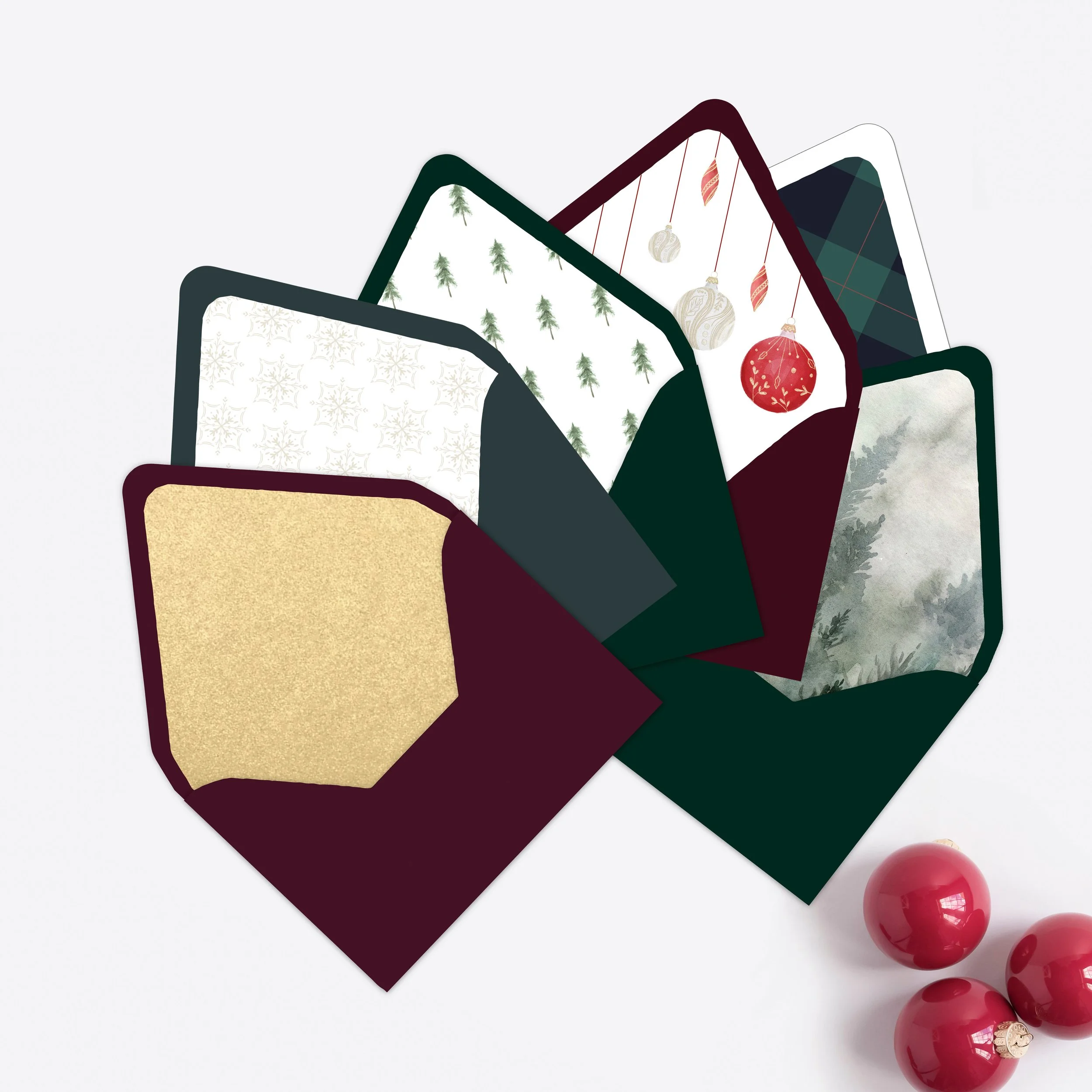 Holiday Envelope Liners ??? Pink Champagne Designs Wedding, Event and