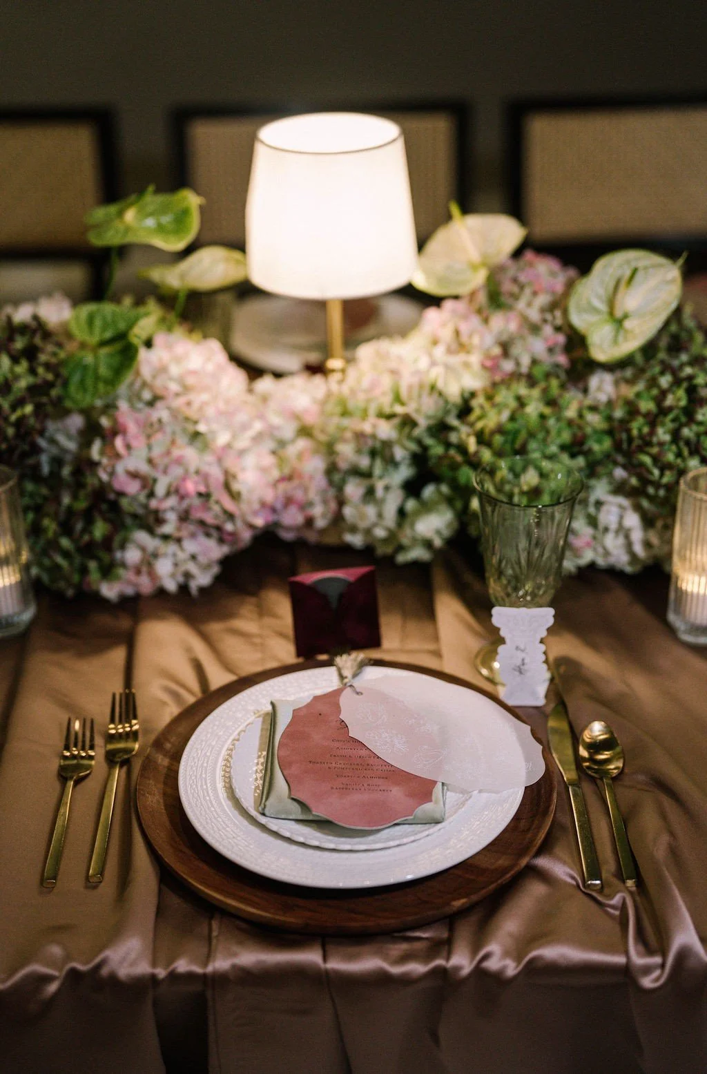 Little details are key in making big moments. Honored designing for @lottieandcoevents and @thesocieteprivee. Custom suede pocket envelopes, velvet menus with custom die cut vellum with white ink printing (tassels too of course), and custom standing 