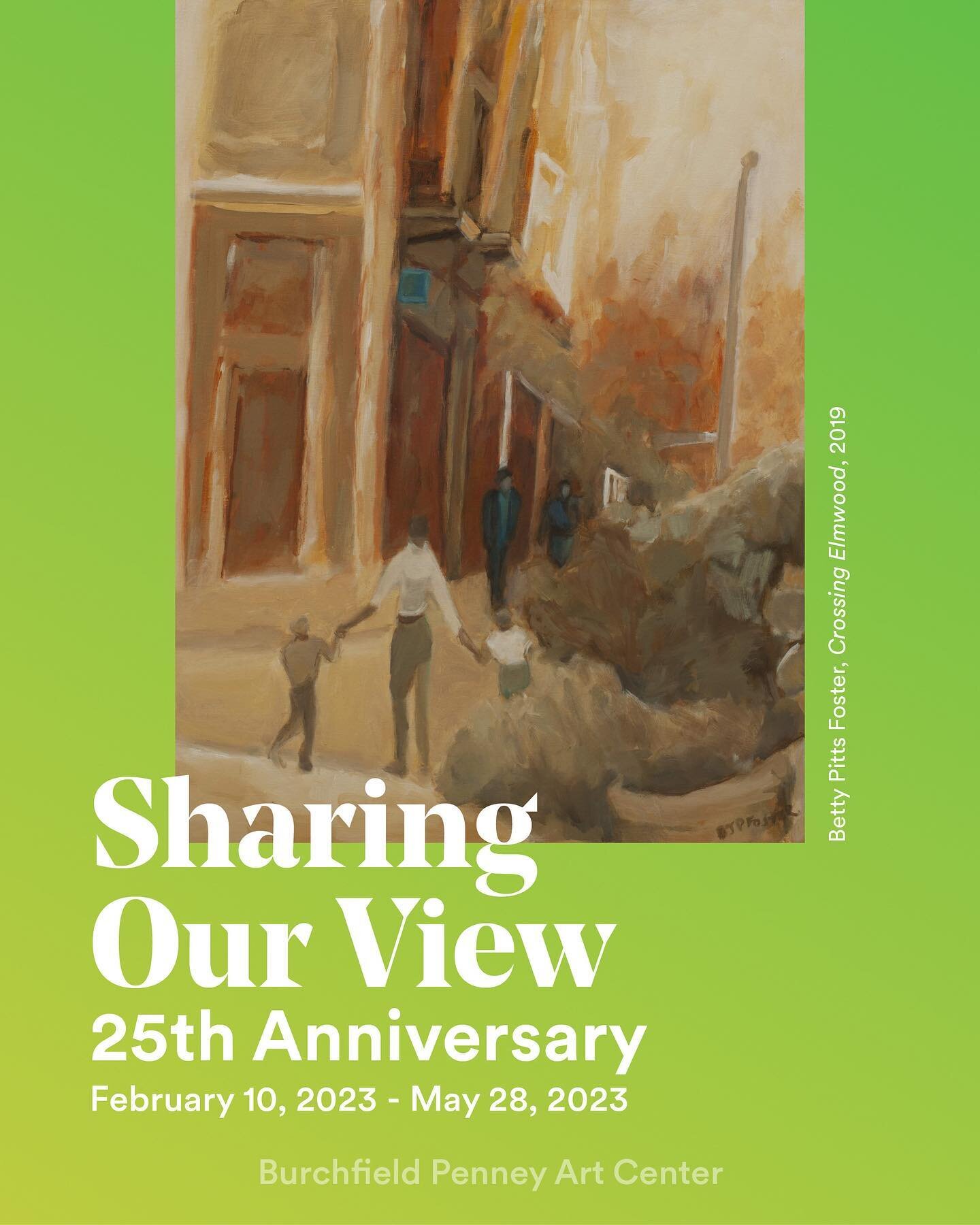 Hi Everyone, I&rsquo;ll have a piece in the &ldquo;Sharing Our View: 25th Anniversary Show&rdquo; that is opening this Friday at the @burchfieldpenney in Buffalo, NY.

Special thanks to @_itstiffanyyy for curating this exhibition!✨🖤 

It&rsquo;s an 