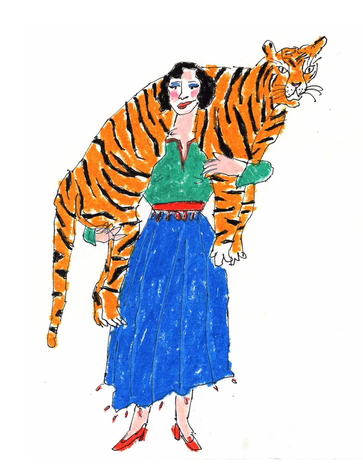 woman carrying a tiger_promo.jpg
