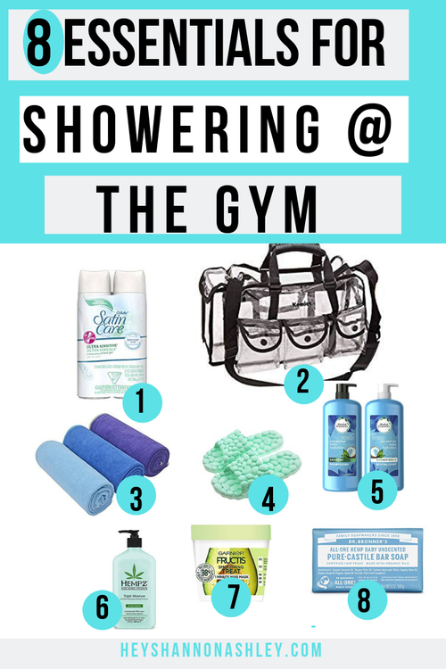 8 gym bag essentials: Showering at the Gym — hey ShannonAshley