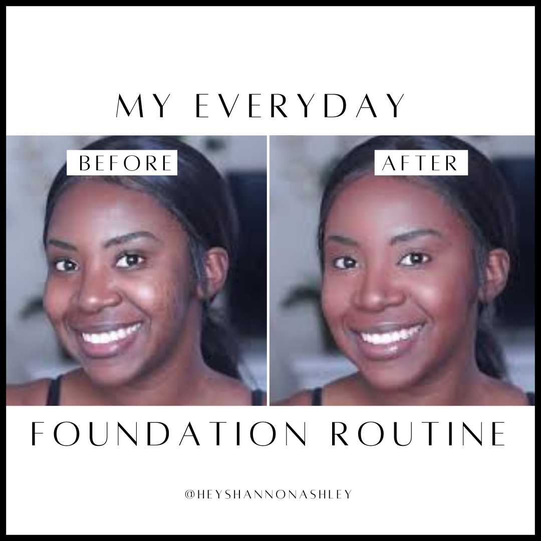Everyday Drugstore Foundation Routine for Dark Skin