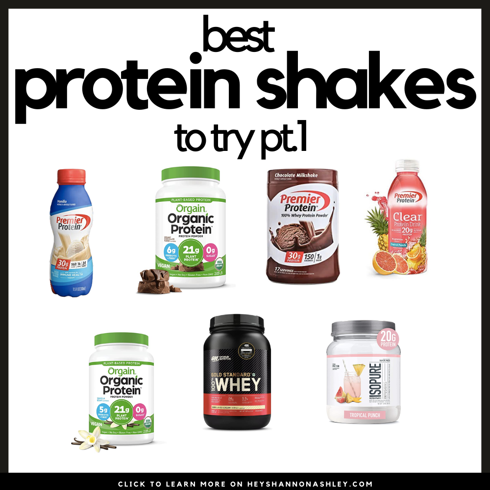Protein Shake Examples Best-Tasting Protein Shakes to Try - According to Amazon — hey ...