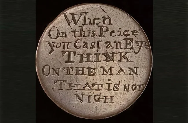 ‘Think if the Man that is not Nigh’ – The narrative of Engraved Coins, 1752 – 1868