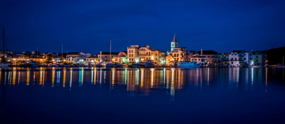 Rogoznica by night