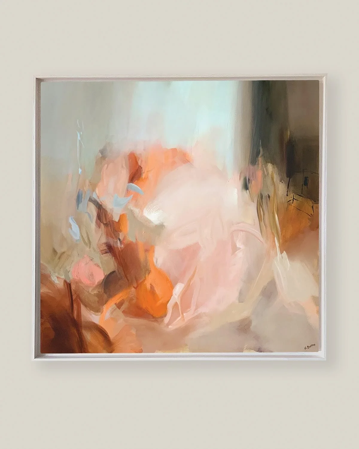 &lsquo;Reflection&rsquo;
100x100cm
Oil on canvas

🧡