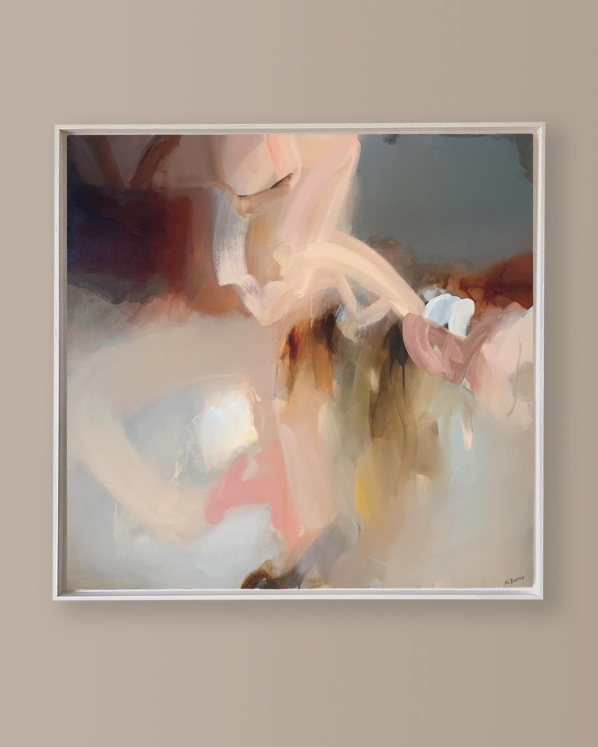 &hellip;

&lsquo;Broken&rsquo;
100x100cm
Oil on deep stretched canvas
🤍