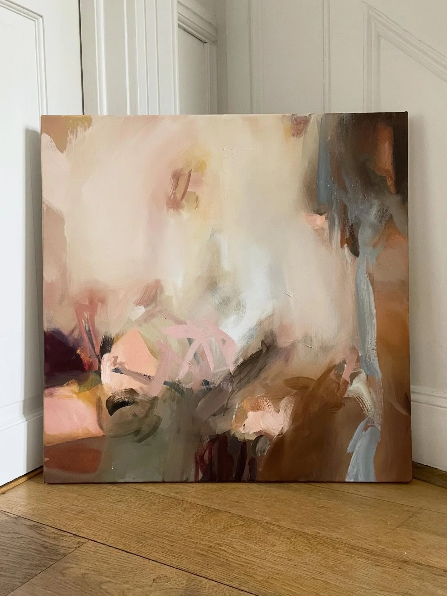 &hellip;

Sitting with this piece for a while.
She does have a title though, &lsquo;Mist&rsquo; 🤍