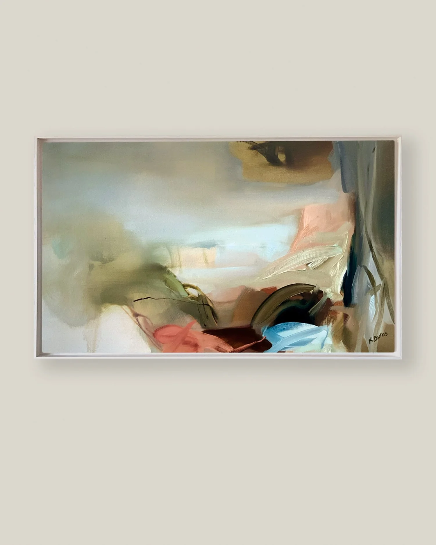 Texture and light combine to suggest an enticing, tranquil place to stop.
This piece can be found at the wonderful @padstowgallery 🩵

&lsquo;Until Tomorrow&rsquo;
65 x 40cm
Oil on canvas