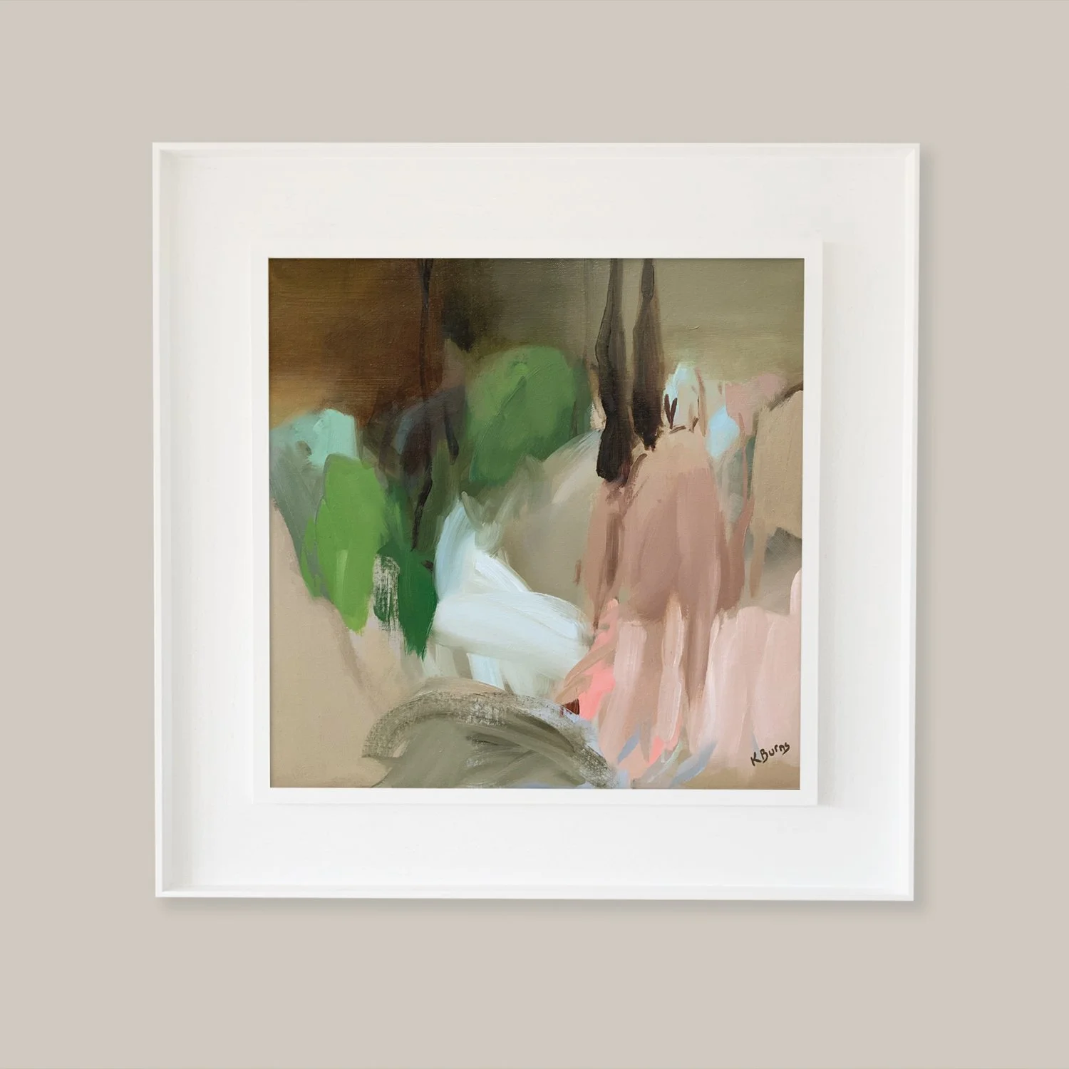 'In the Moment' 40x40cm