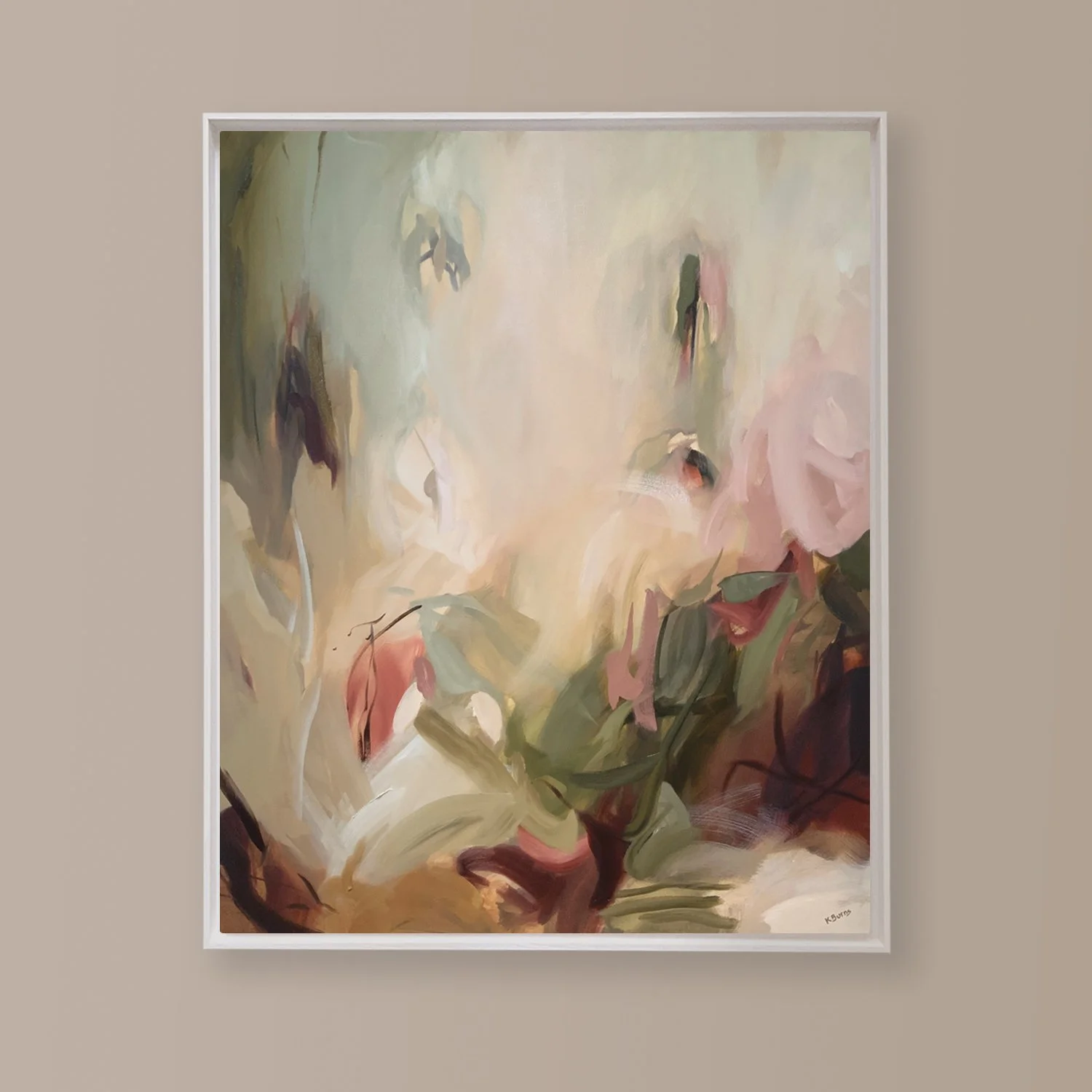 SWEET WOODRUFF_80x100cm_framed on plaster.jpg