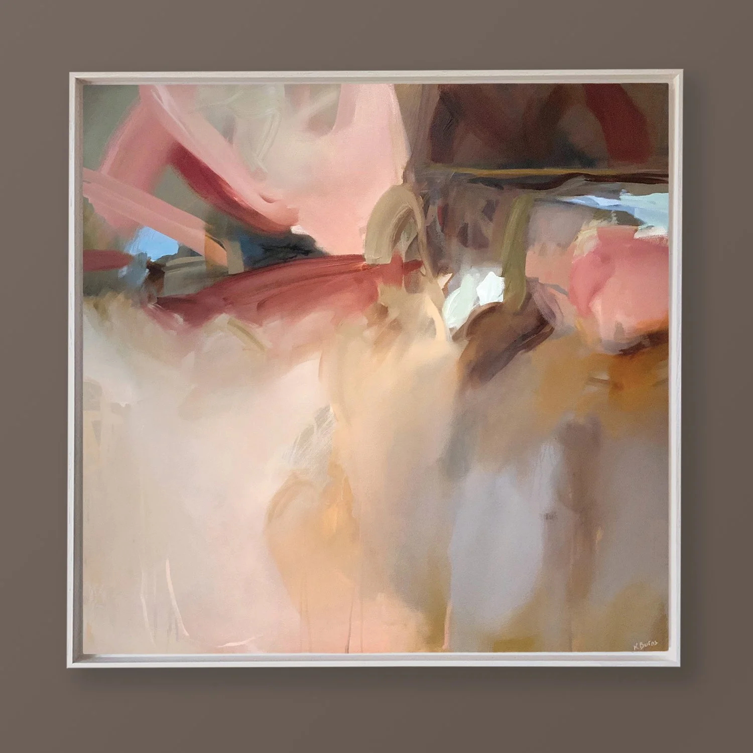 CHANCE ENCOUNTER_100x100cm framed brown.jpg