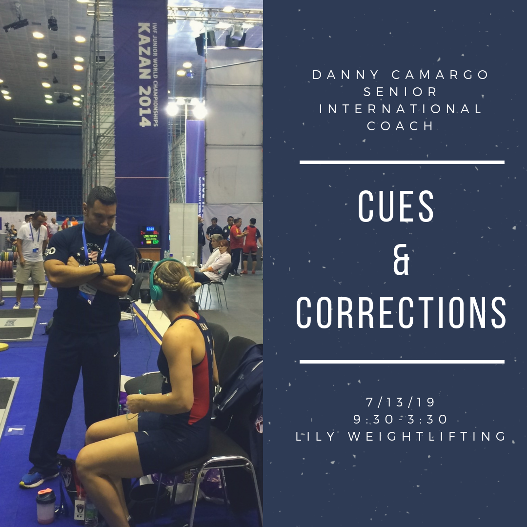 Danny Camargo Cues &amp; Corrections