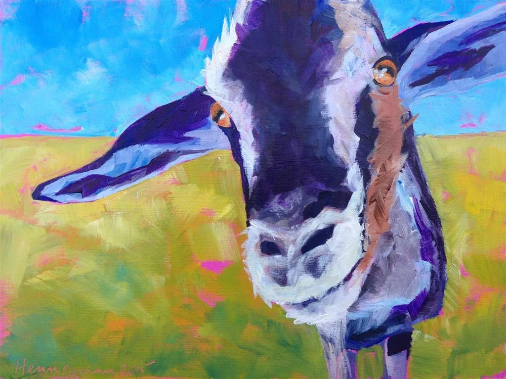 Lexi | Peggy's Buddy | 6x8 | Acrylic on Board | Sold