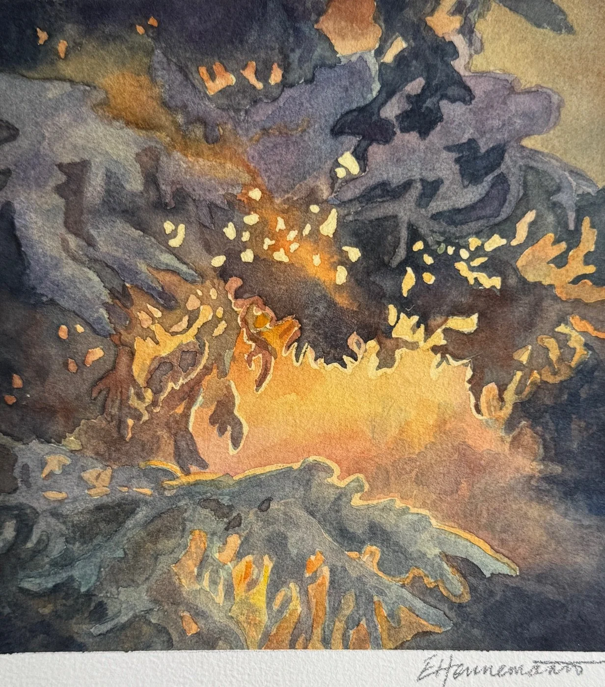 Morning light | 7" x 7.5" | watercolour | 140lb Hahnemuhle